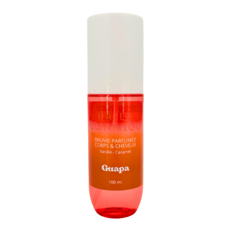 Brume parfumée naturelle corps et cheveux "Vanille Caramel" - GUAPA