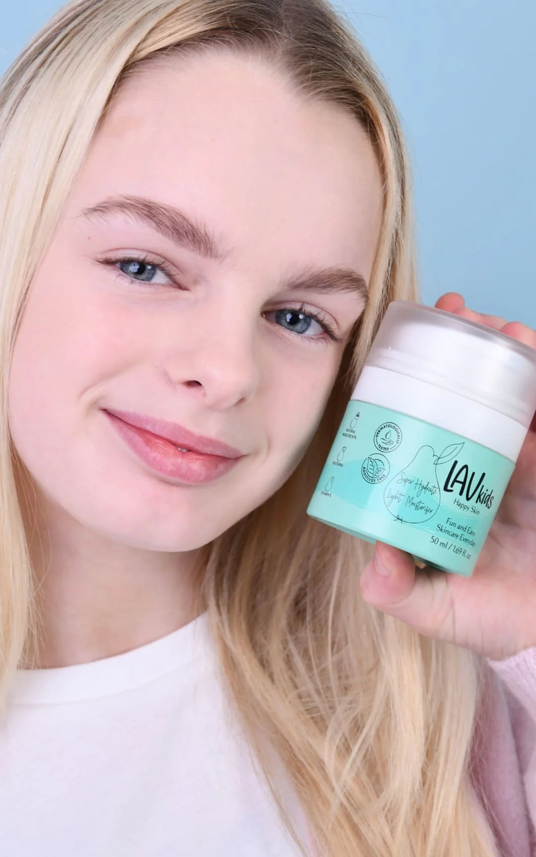 Creme naturel pour le visage enfants