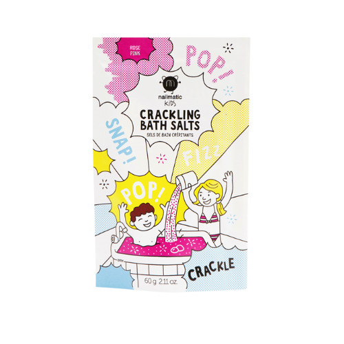 Sel de bain crépitant "Rose" - NAILMATIC