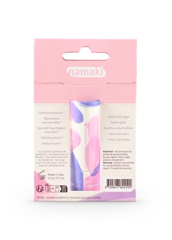 Arrière baume à lèvres Namaki