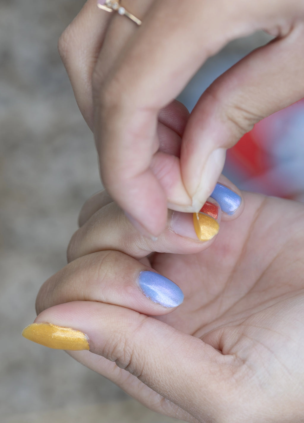 Vernis à ongles à l'eau "Or" - NAMAKI