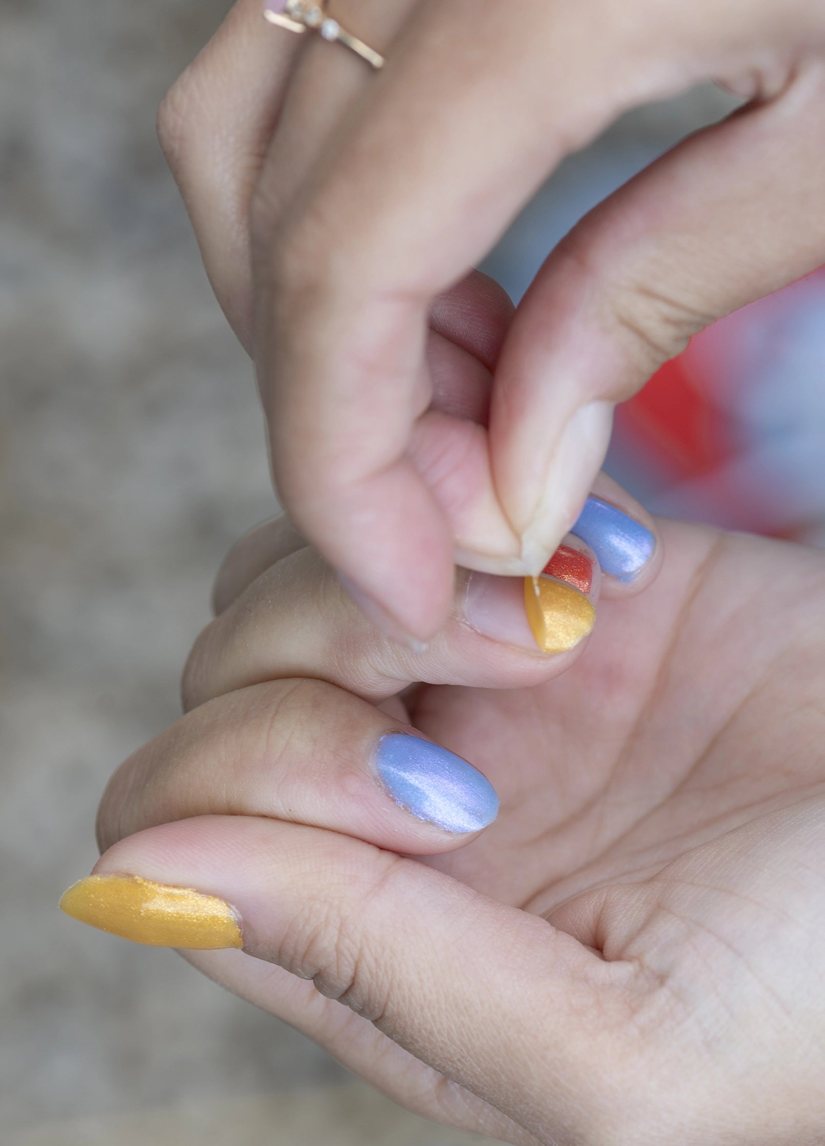 Vernis à ongles à l'eau "Or" - NAMAKI