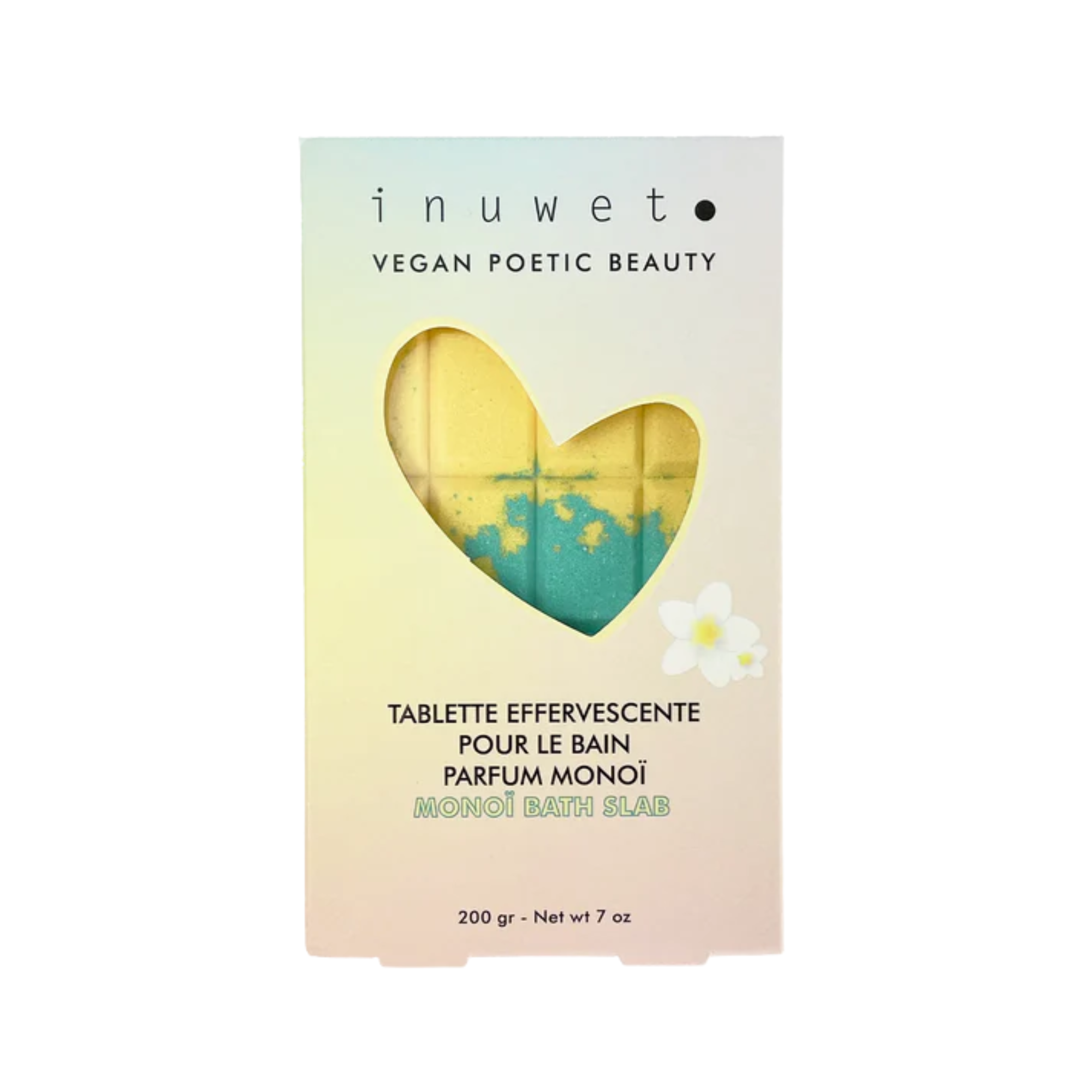 Effervescent tablet "Monoï" - INUWET