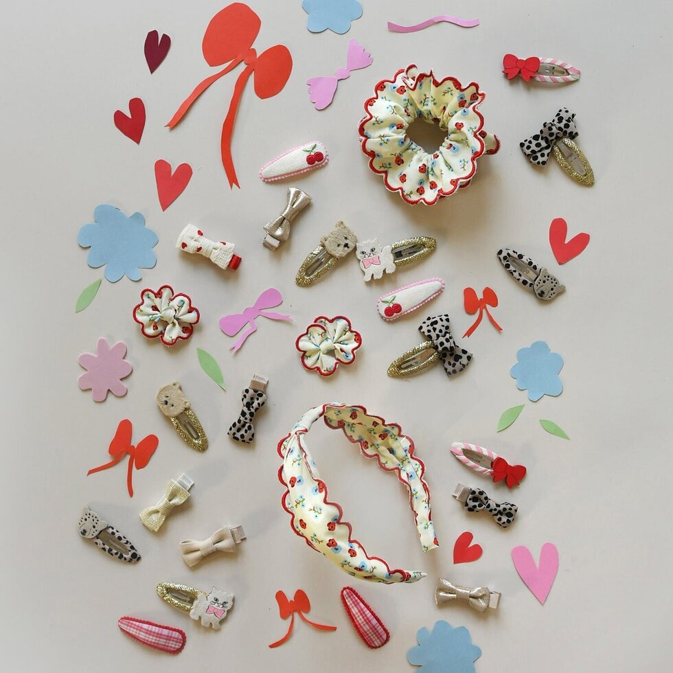 Accessoires fleuris fille 