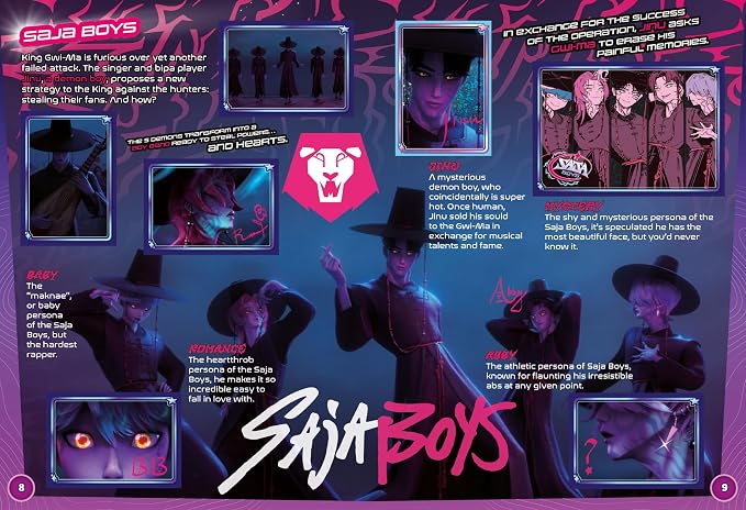 Album stickers kpop demon hunters 