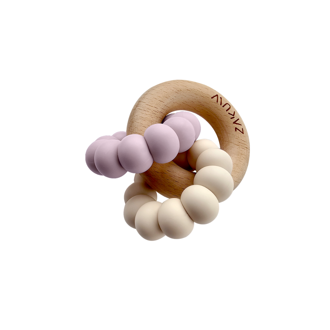 Anneau de dentition bebe lila 