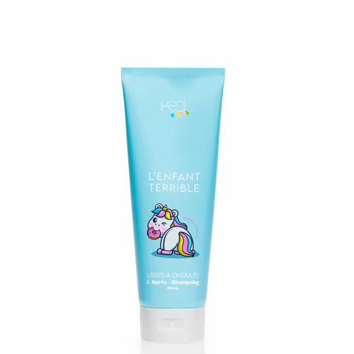 Apres shampoing naturel pour enfants aux cheveux lisses a ondules kea kids 