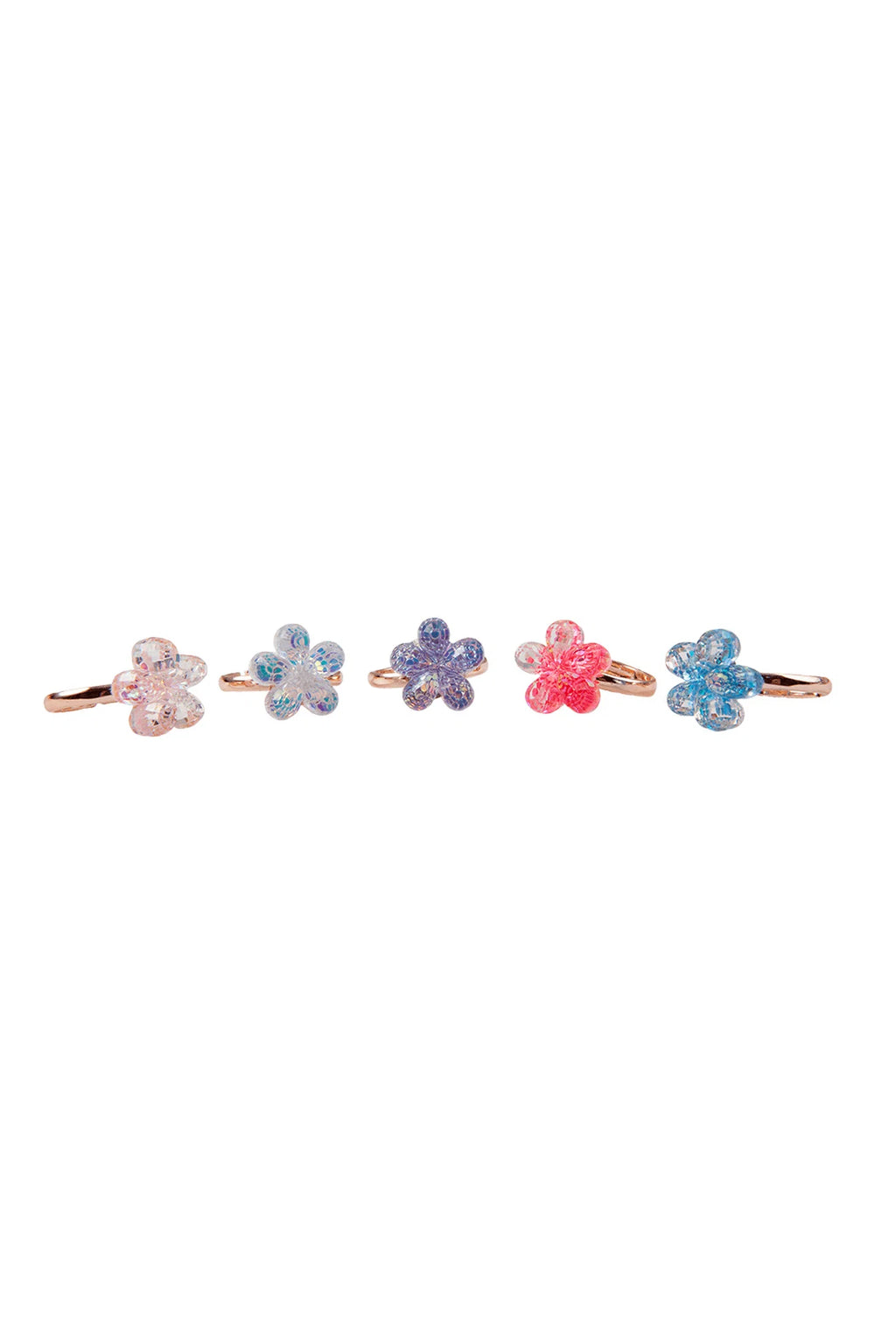 Bagues fleurs pour enfants