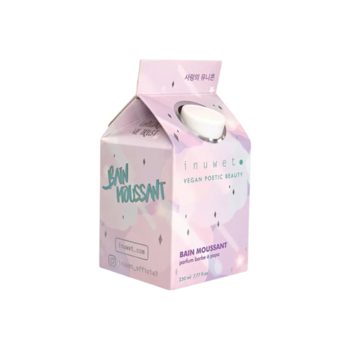 Bain moussant senteur barbe à papa pour enfants de la marque Inuwet