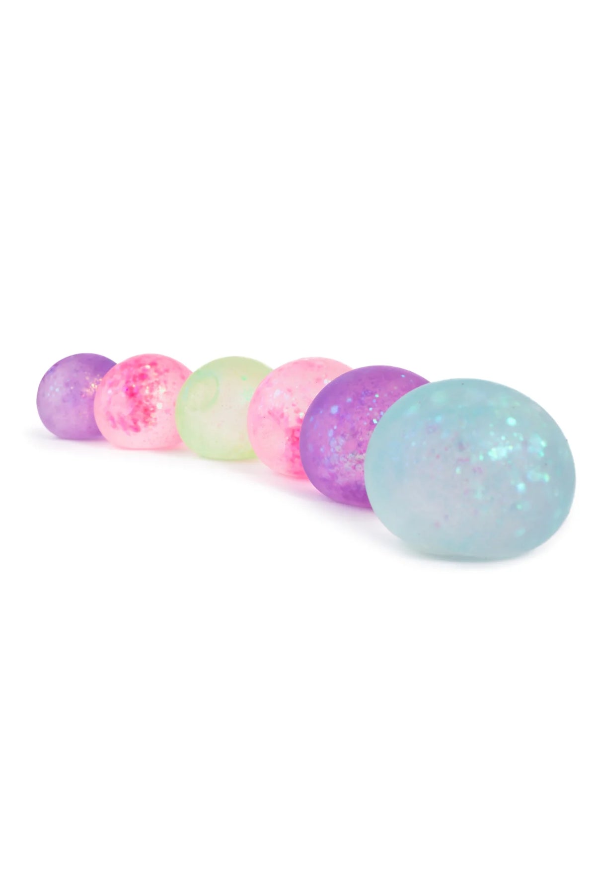 Balles anti-stress pailletées Great Pretenders