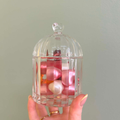 Pot en verre avec perles de bain (20 perles)