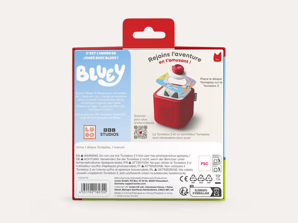 Boite jeux Tonieplay Bluey 