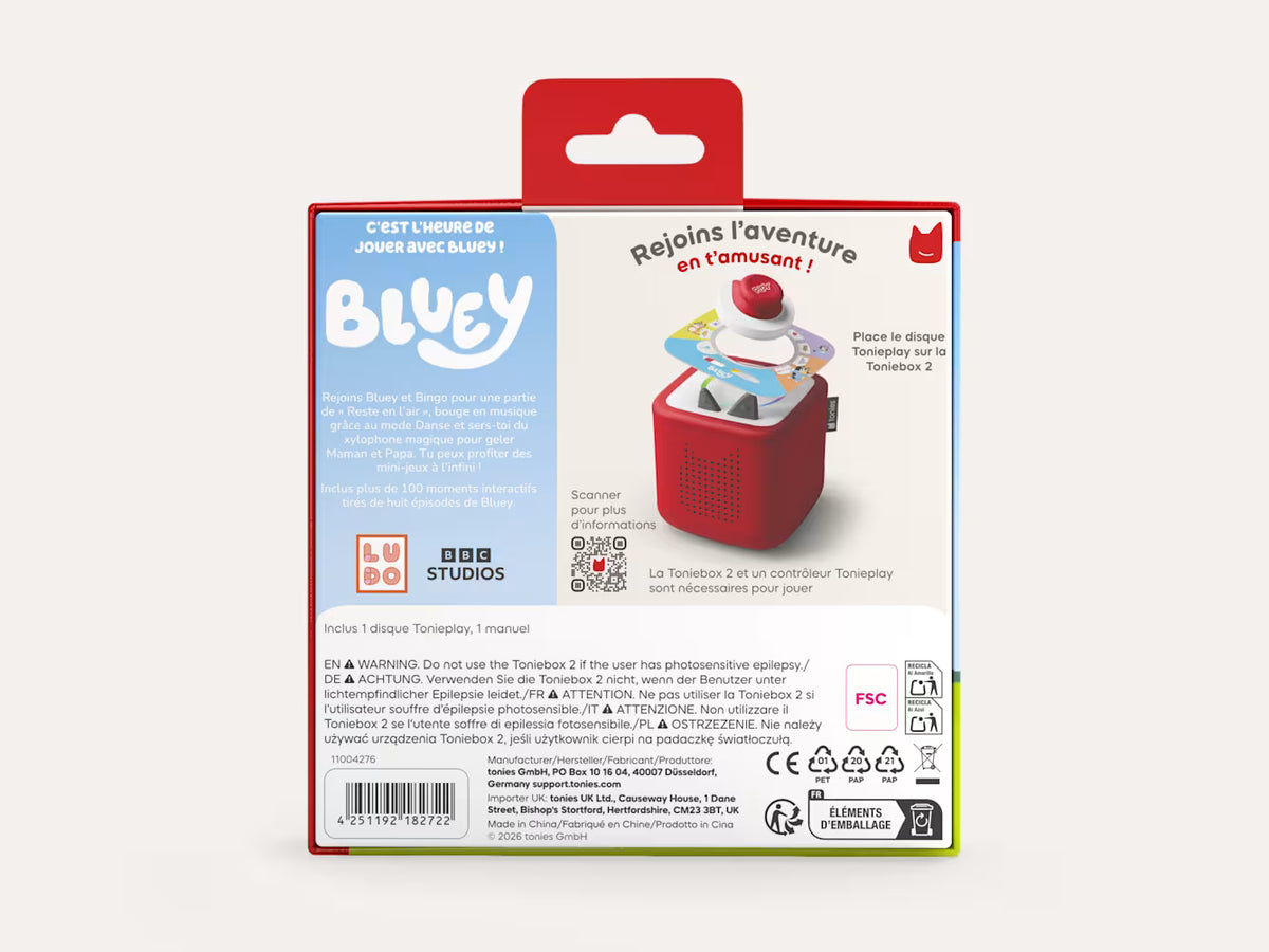 Boite jeux Tonieplay Bluey 