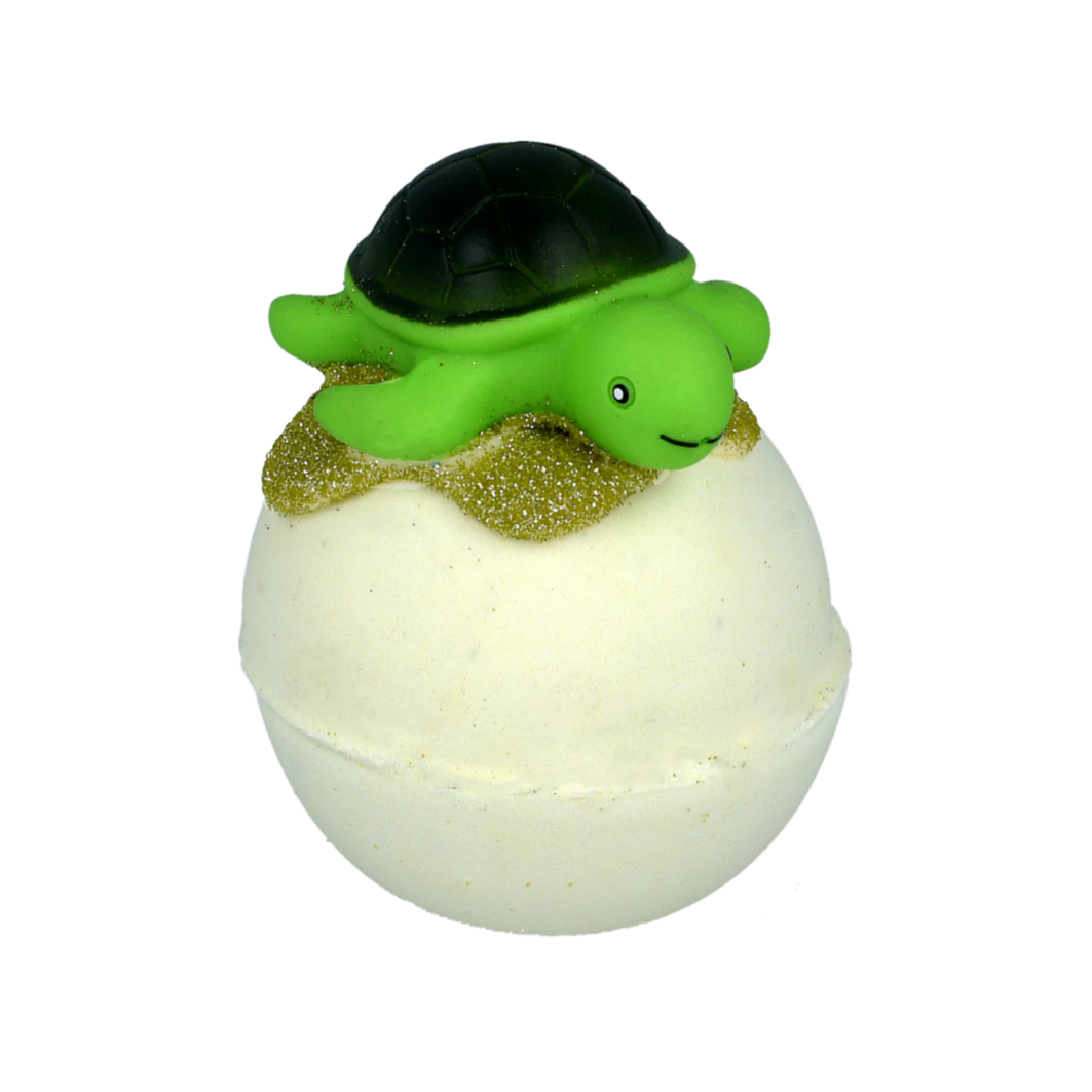 Bombe de bain tortue avec jouet 