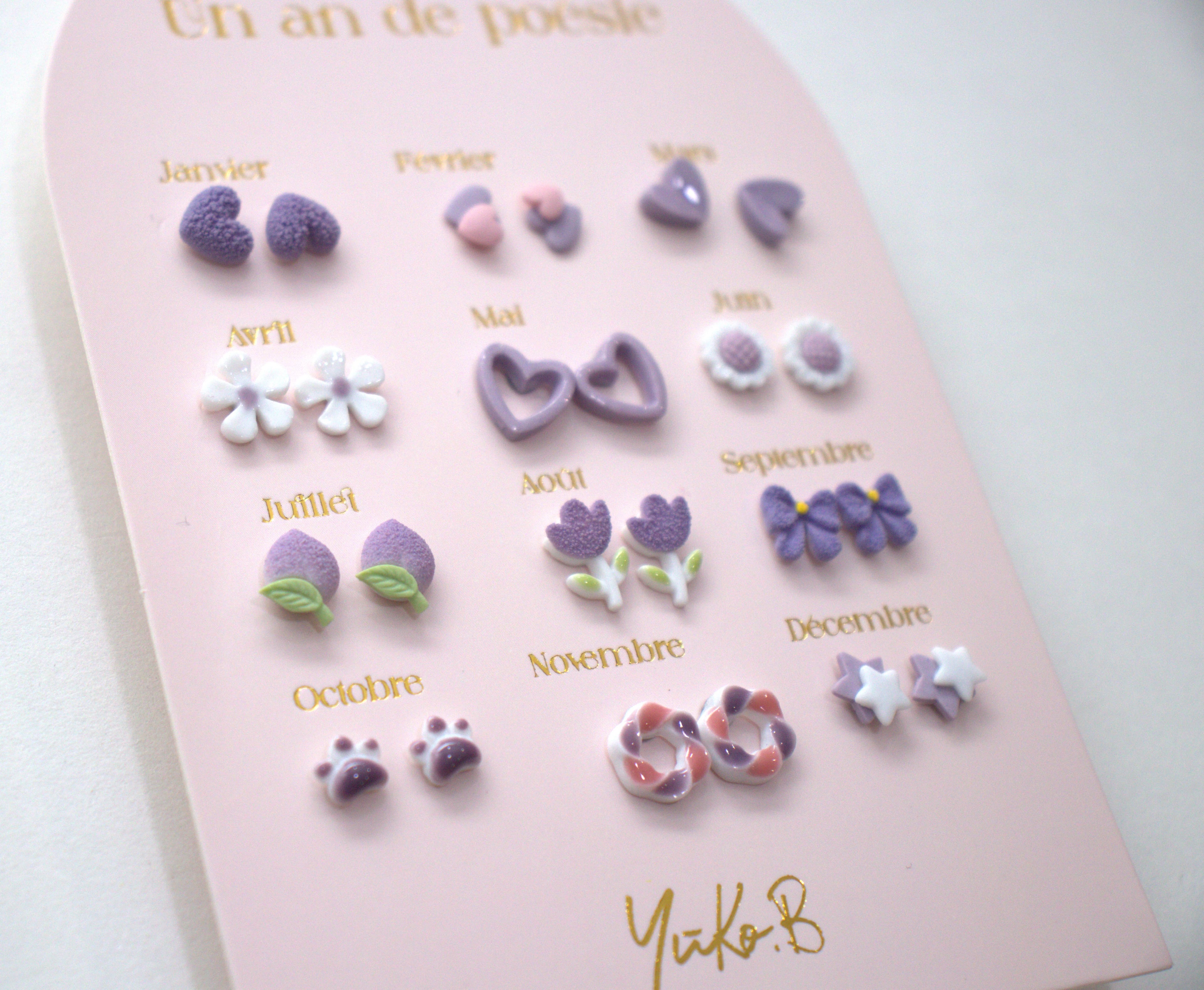 Boucle d'oreille Yuko B 