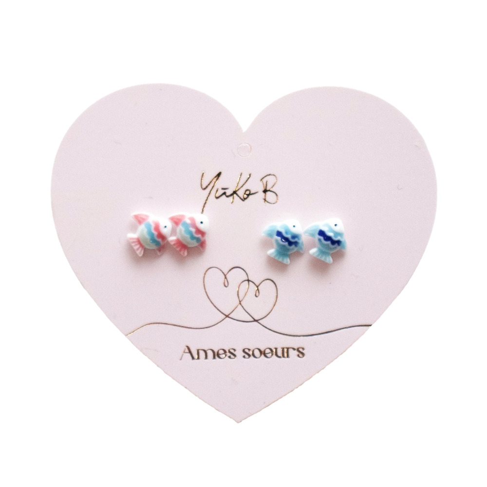 Boucles d'oreilles acier inoxydable