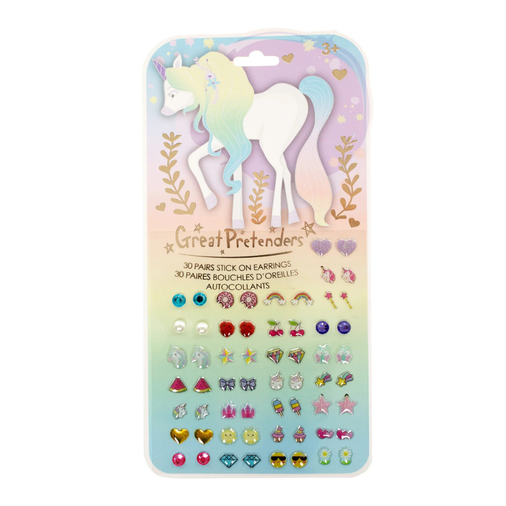 Boucles d'oreille autocollantes enfants 