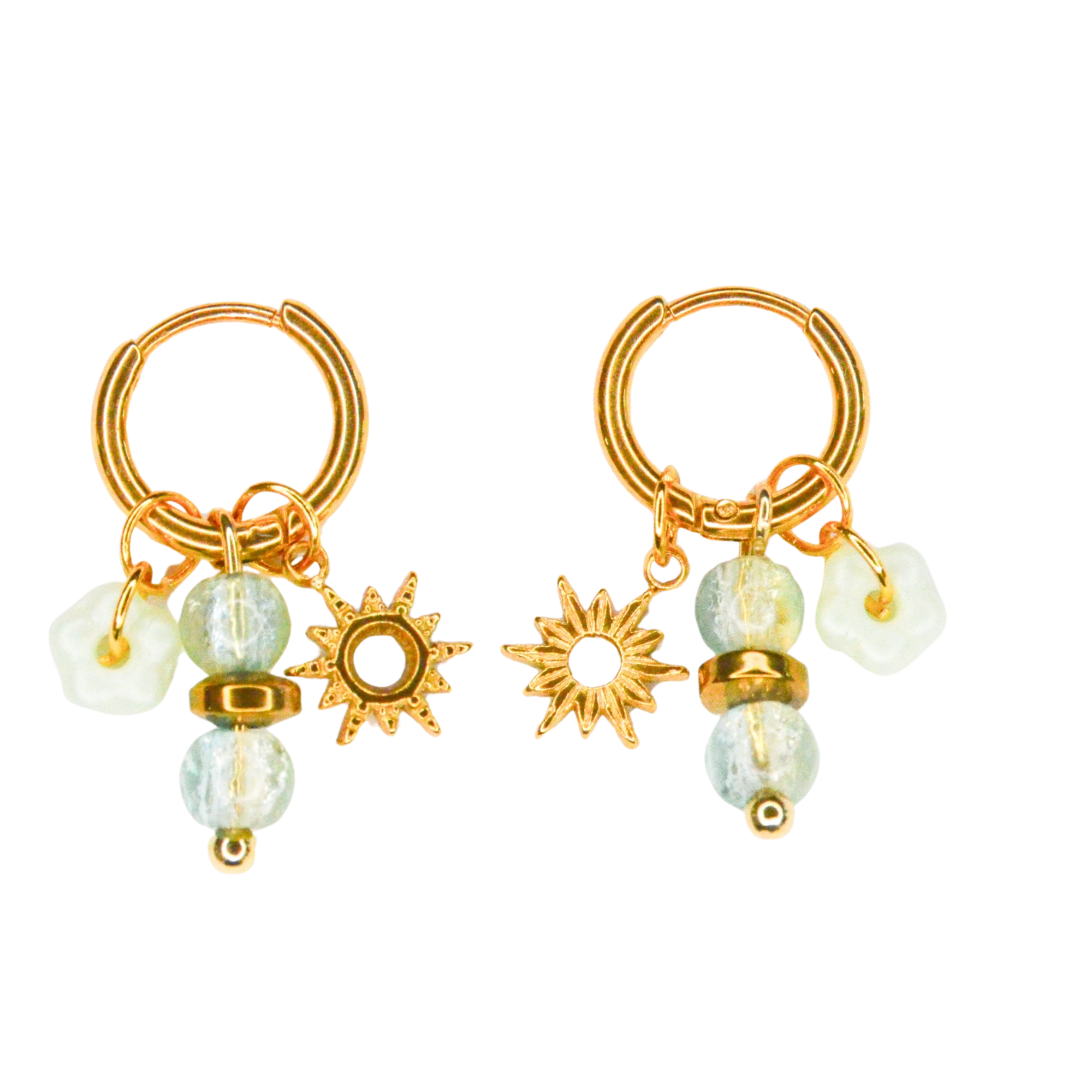 Boucles d'oreilles a breloques pour enfants Feestbeest