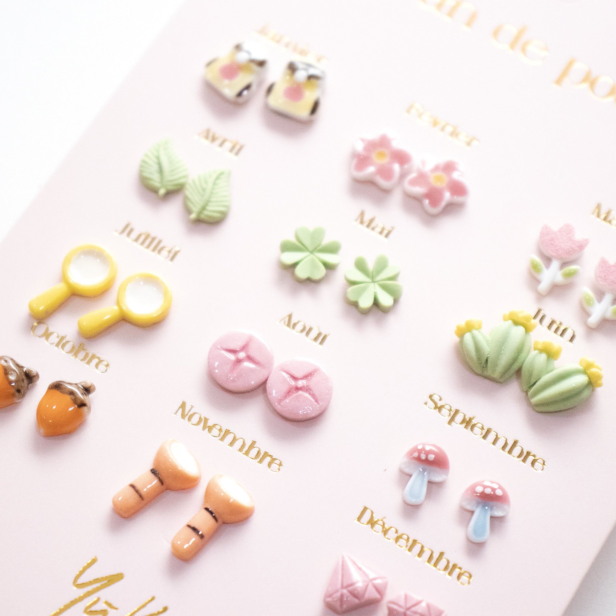 Boucles d'oreilles acier inoxydable fille 