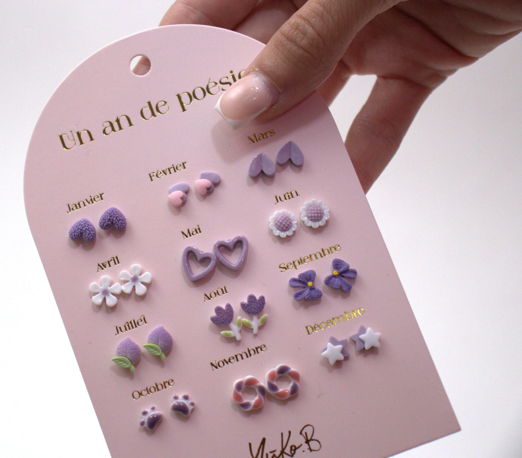 Boucles d'oreilles enfant Yuko B 