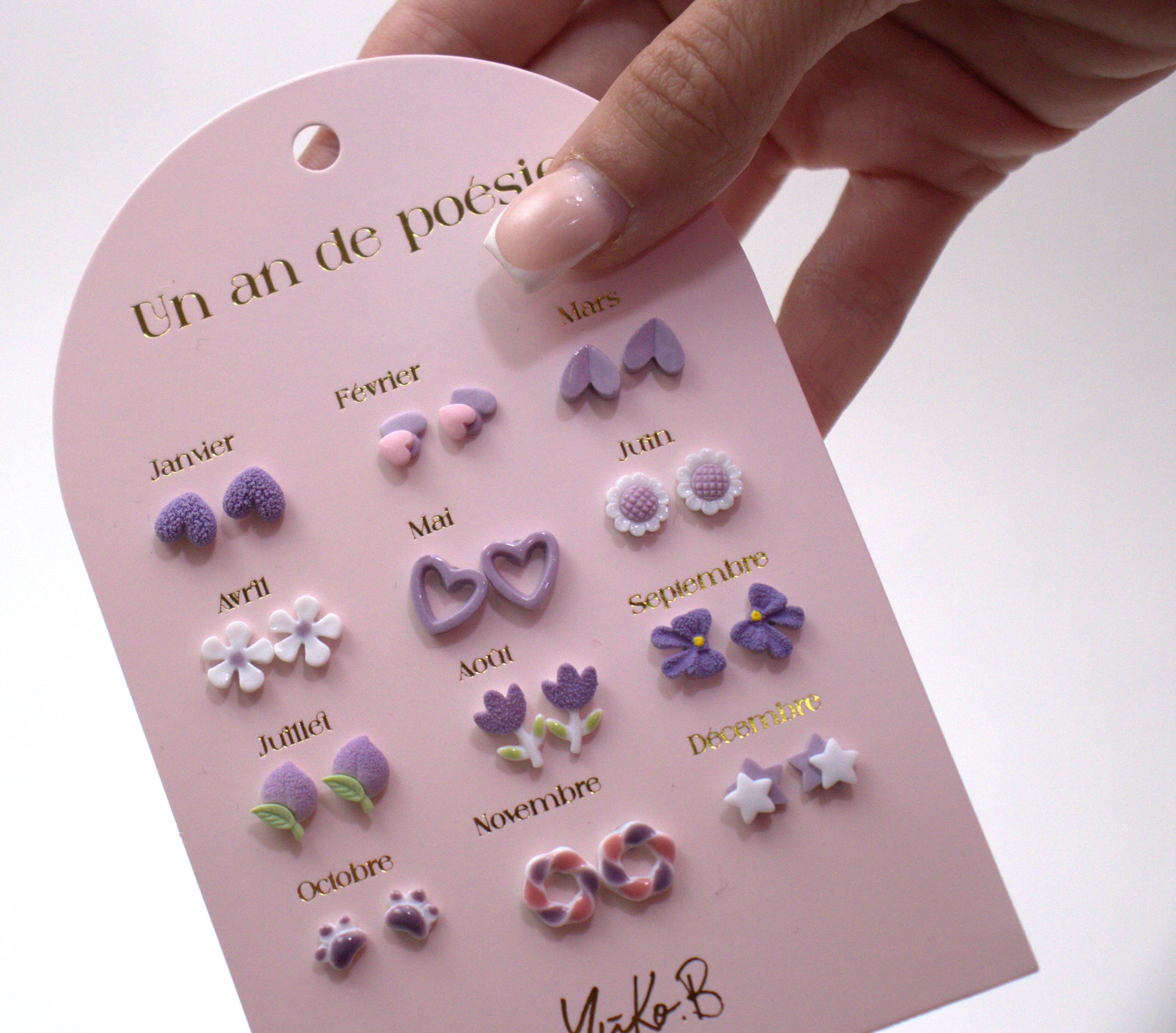 Boucles d'oreilles enfant Yuko B 