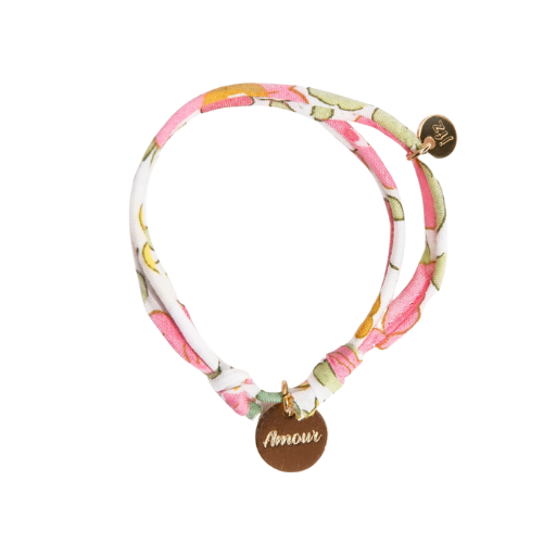 Bracelet enfant fleuris ajustable le petit lien de paris
