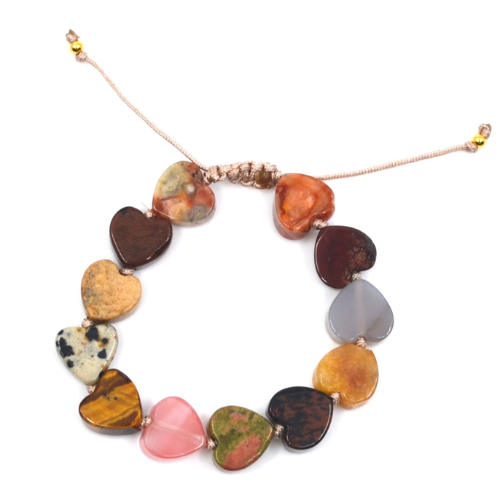 Bracelets enfants avec des pierres précieuses 