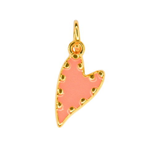 Breloque en forme de coeur pour collier personnalisable pour enfant Feestbeest 