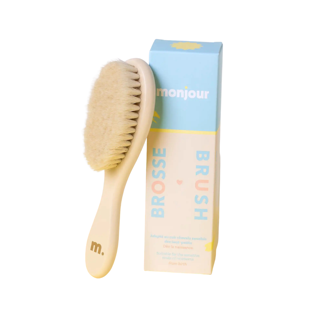 Brosse cheveux bebe 