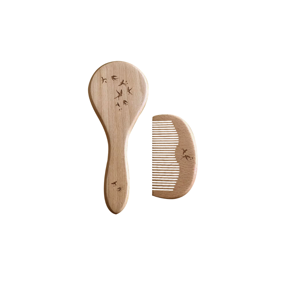 Brosse cheveux bebe 