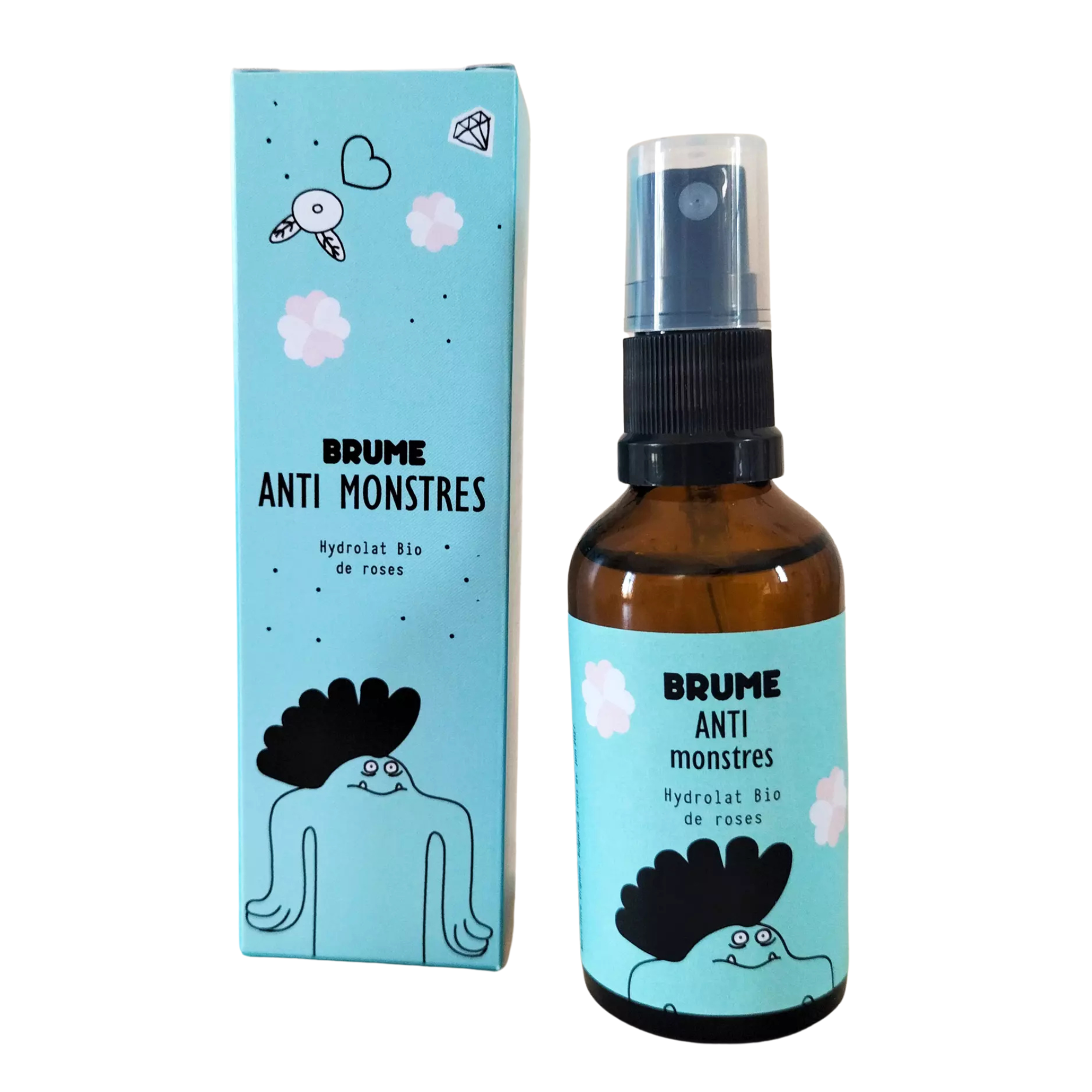 Brume naturelle anti monstre pour enfants Pamela Loops 