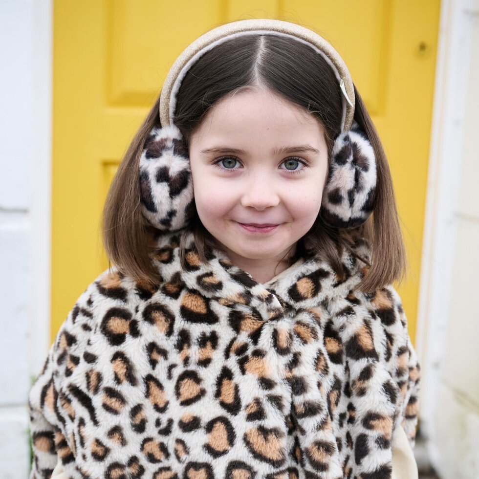 Cache oreilles enfant leopard  Rockahula 