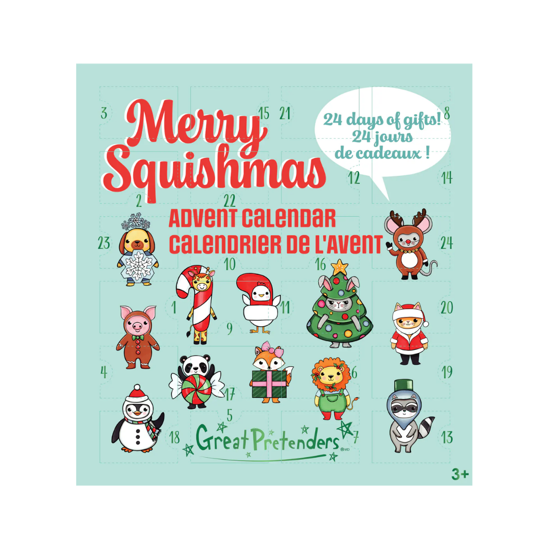 Calendrier de l'avent squishy 