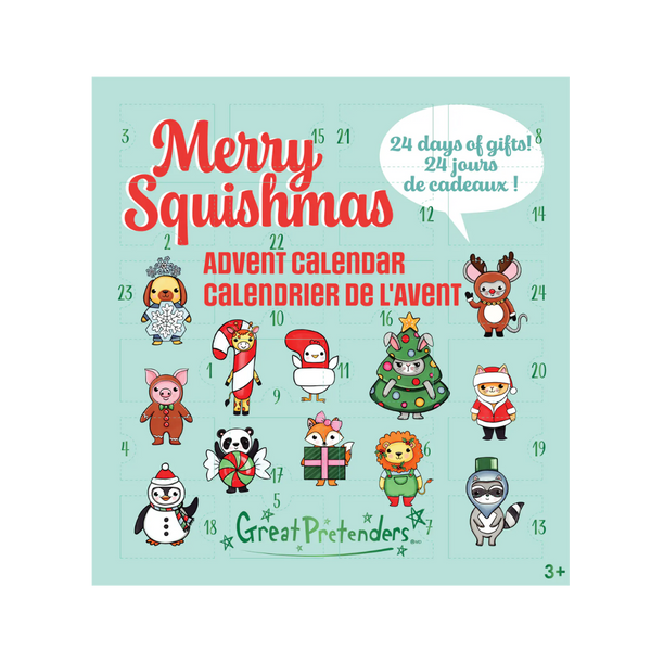 Calendriers de l'avent Squishy - GREAT PRETENDERS (PRECOMMANDE)