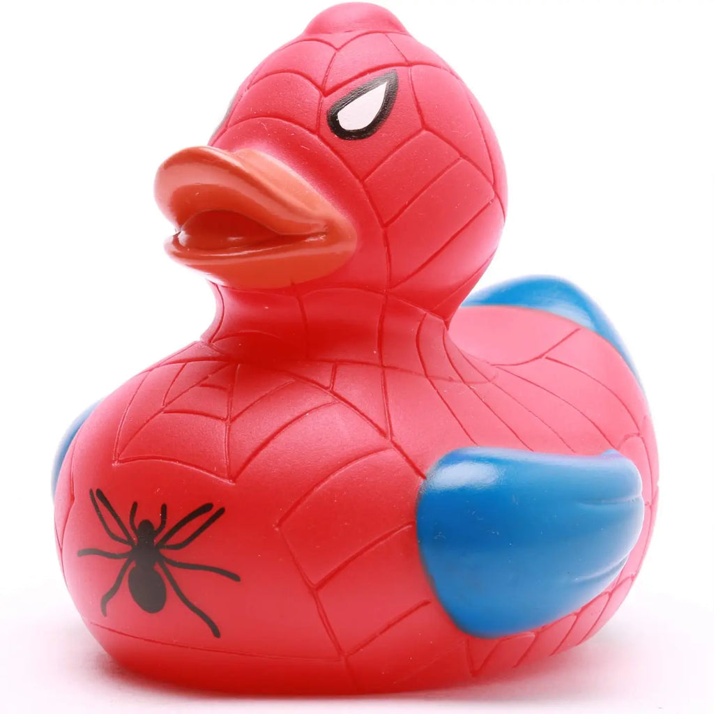 Canard en plastique jouet spiderman 
