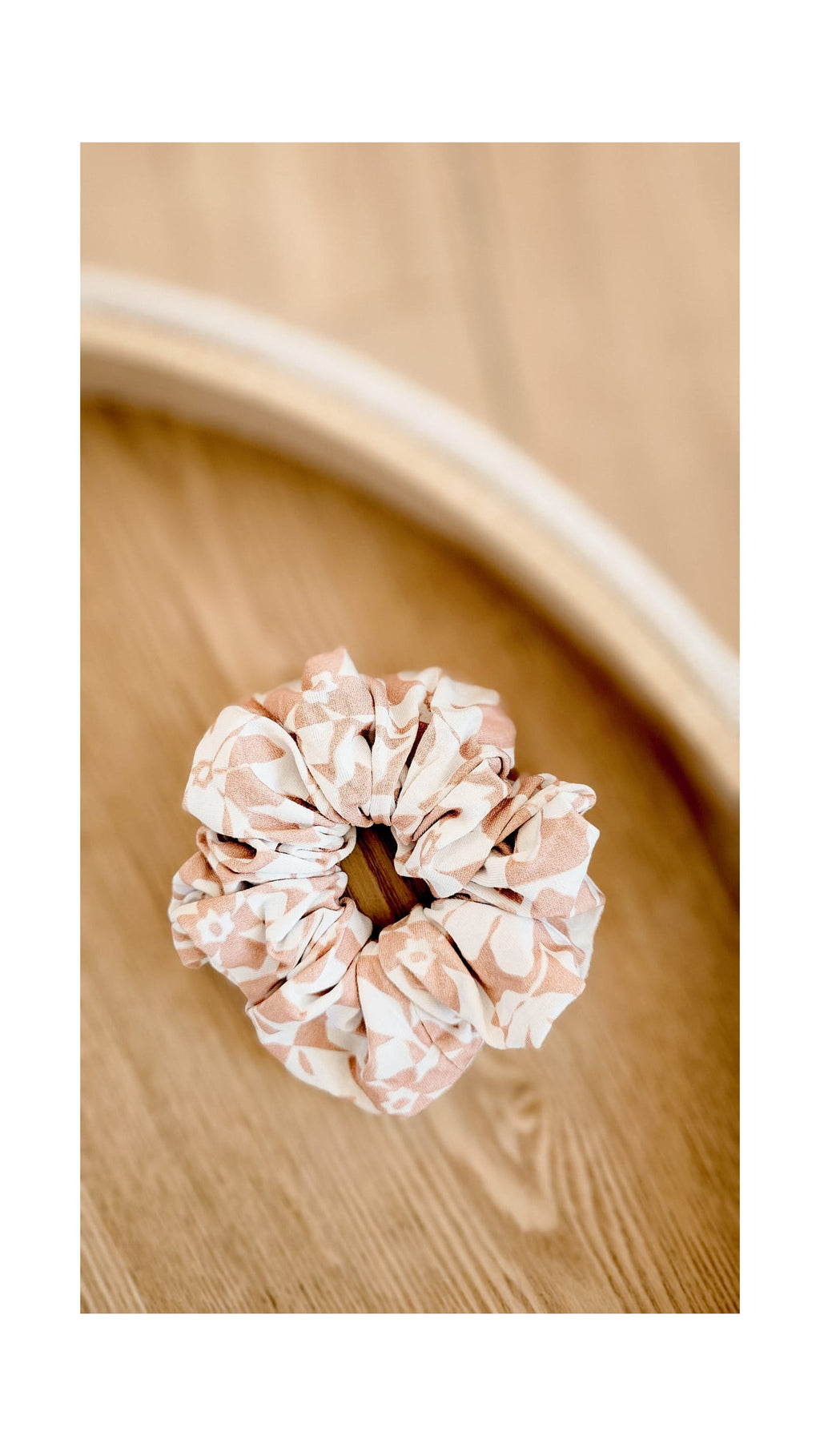 Chouchou coton blossom 