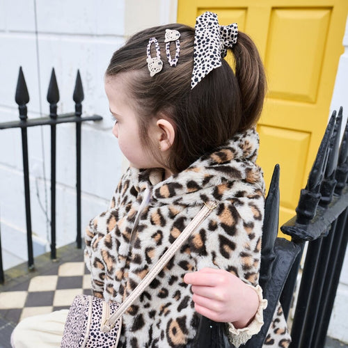 Chouchou lepard fille 