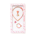 Coffret cadeau bijoux pour enfants compose d'unbracelet, d'un pince à cheveux, un serre tete et une bague 