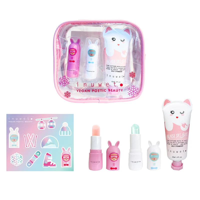 Coffret cadeau inuwet baume a levres 