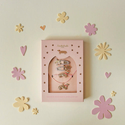 Coffret cadeau teckel fille 