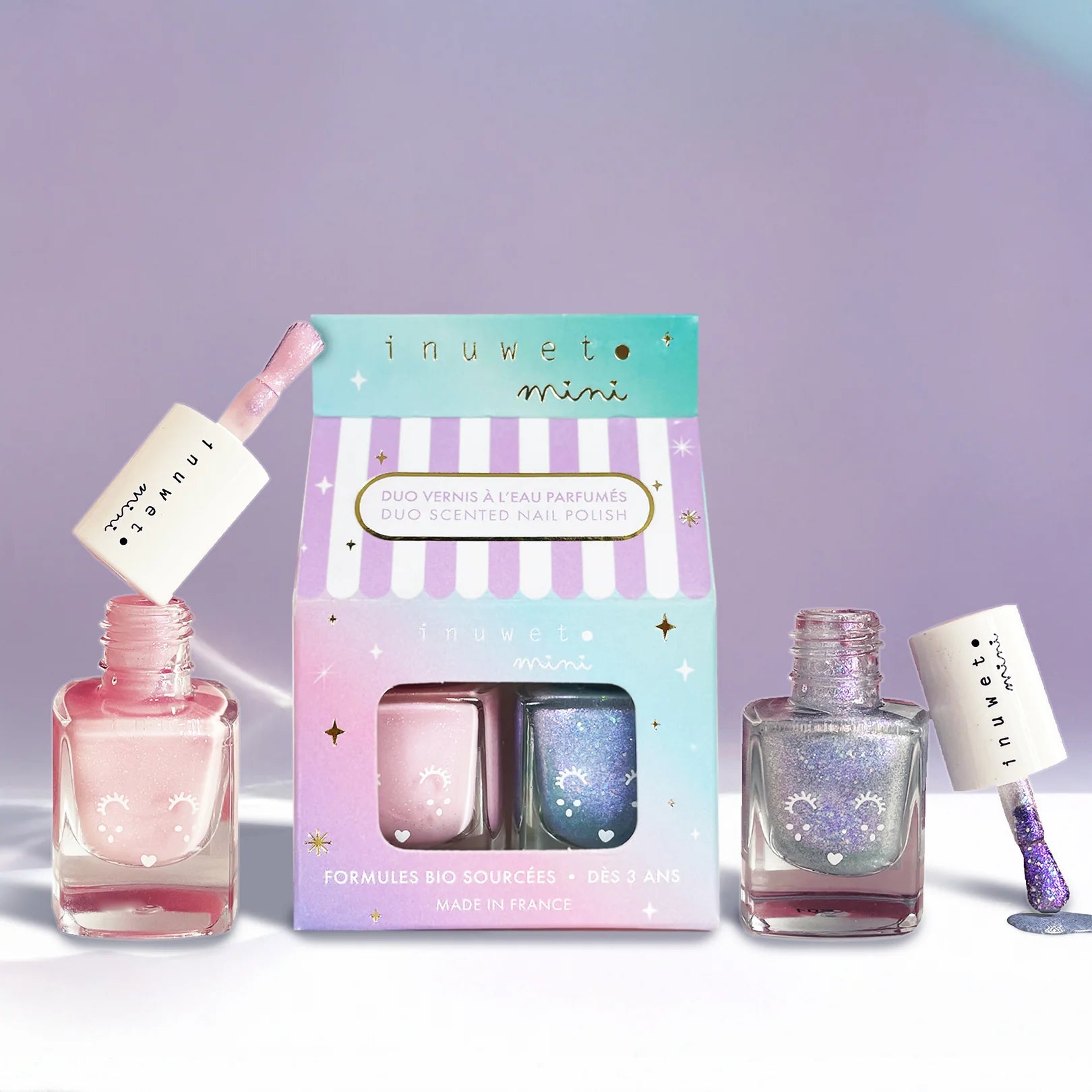 Coffret de vernis parfumés pour enfants Inuwet