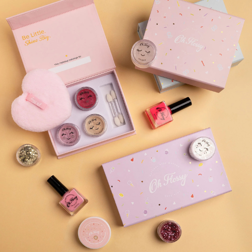 Coffret de maquillage naturel pour les enfants Oh Flossy 
