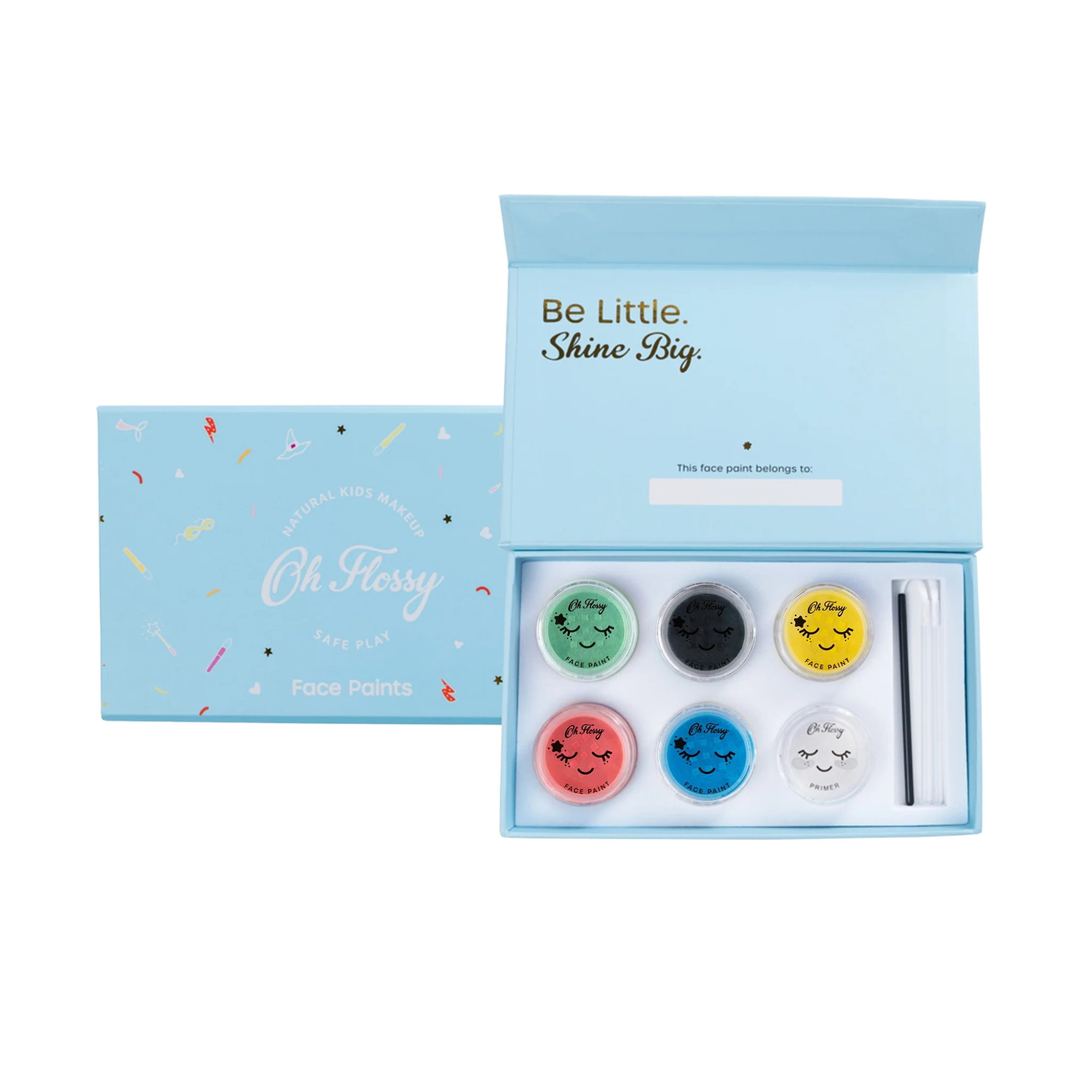 Coffret peinture pour le visage naturelle pour enfants