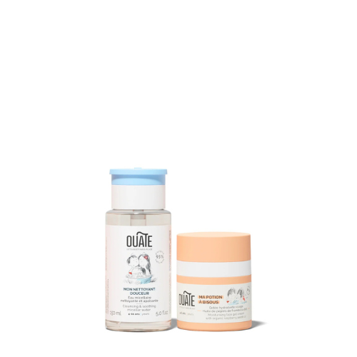 Coffret soin visage enfant creme visage et eau nettoyante