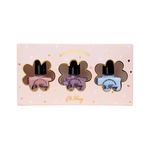 Coffret de 3 vernis a ongles pour enfants 