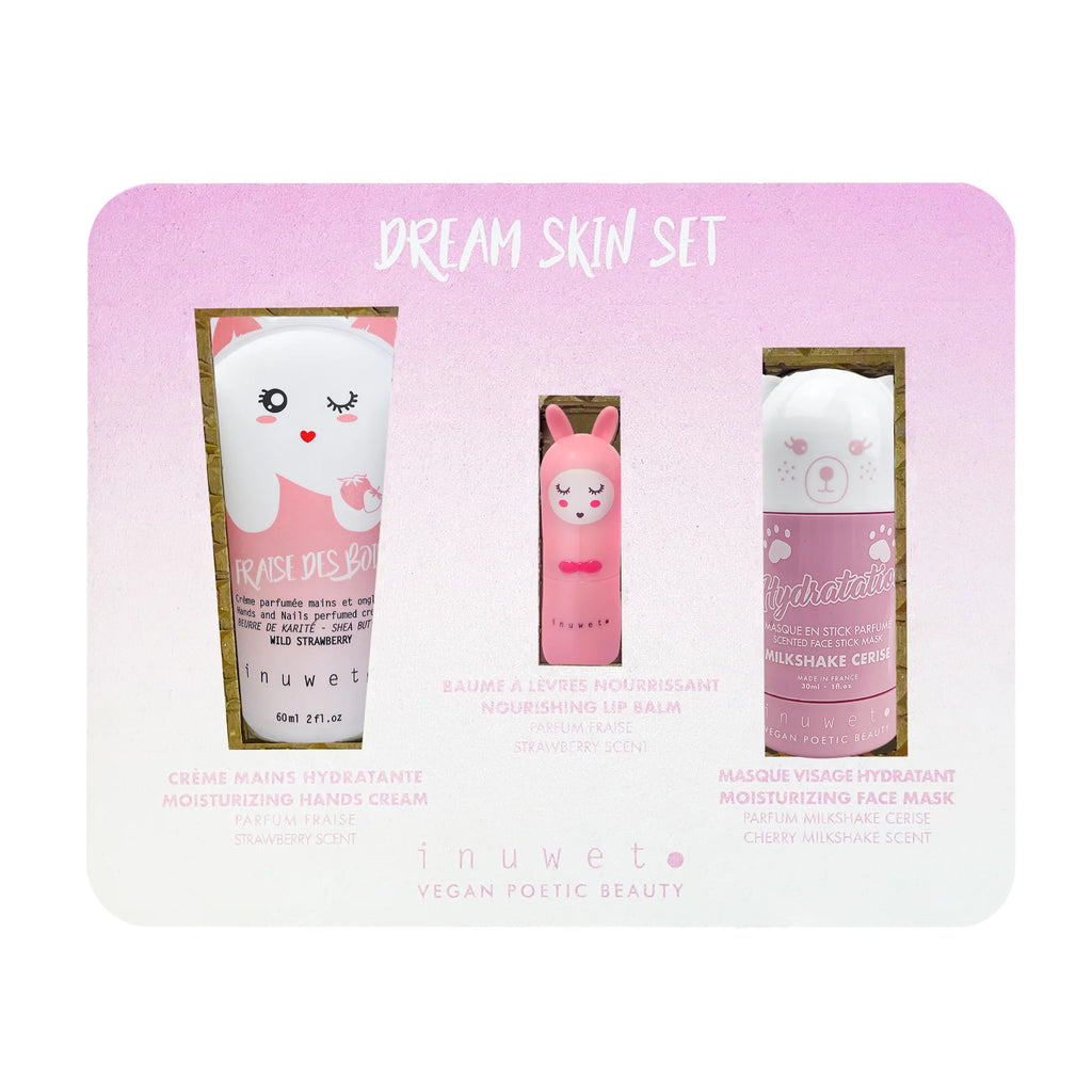 Coffret routine beauté "Fraise/cerise" - INUWET