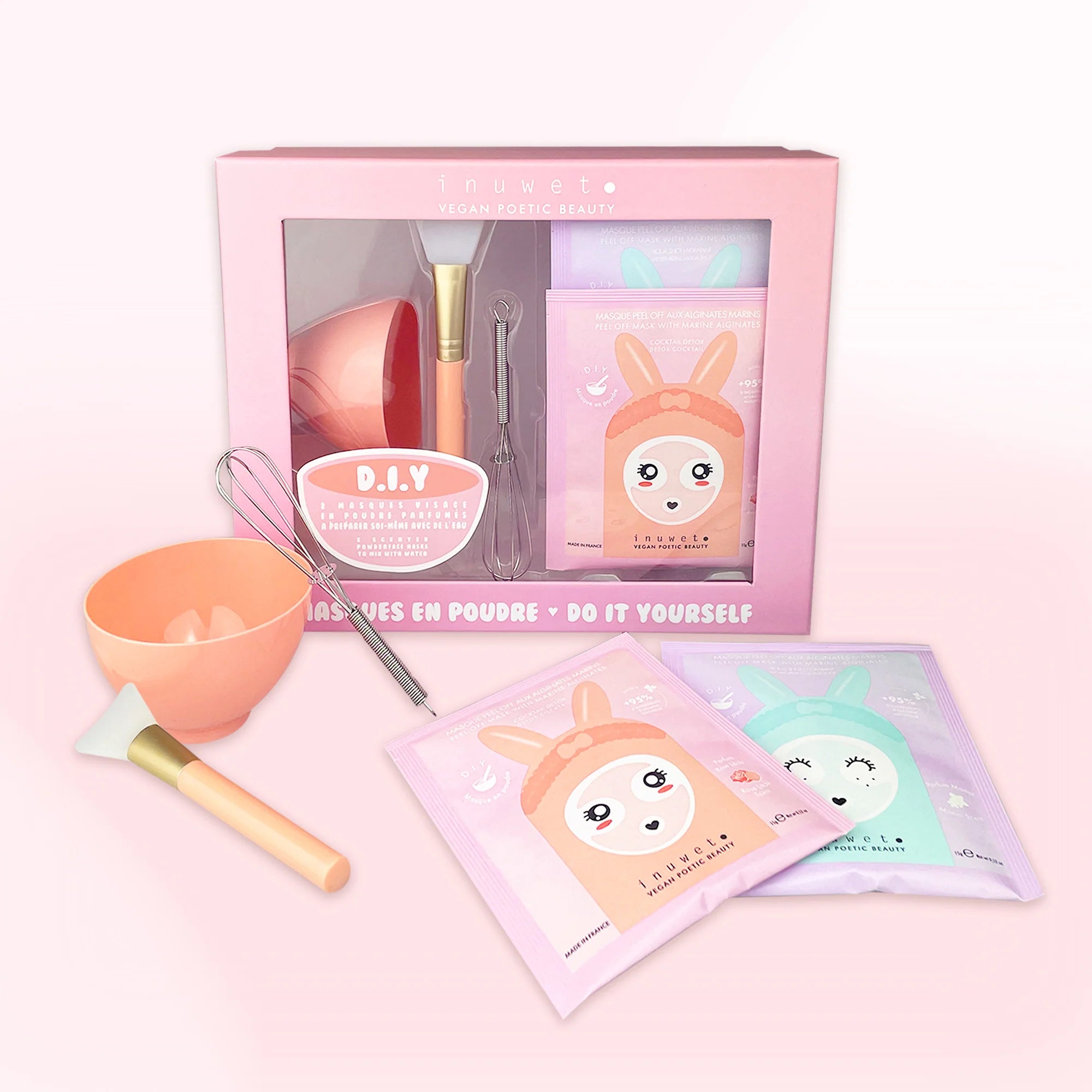 DIY Peel-off Powder Mask Kit - INUWET