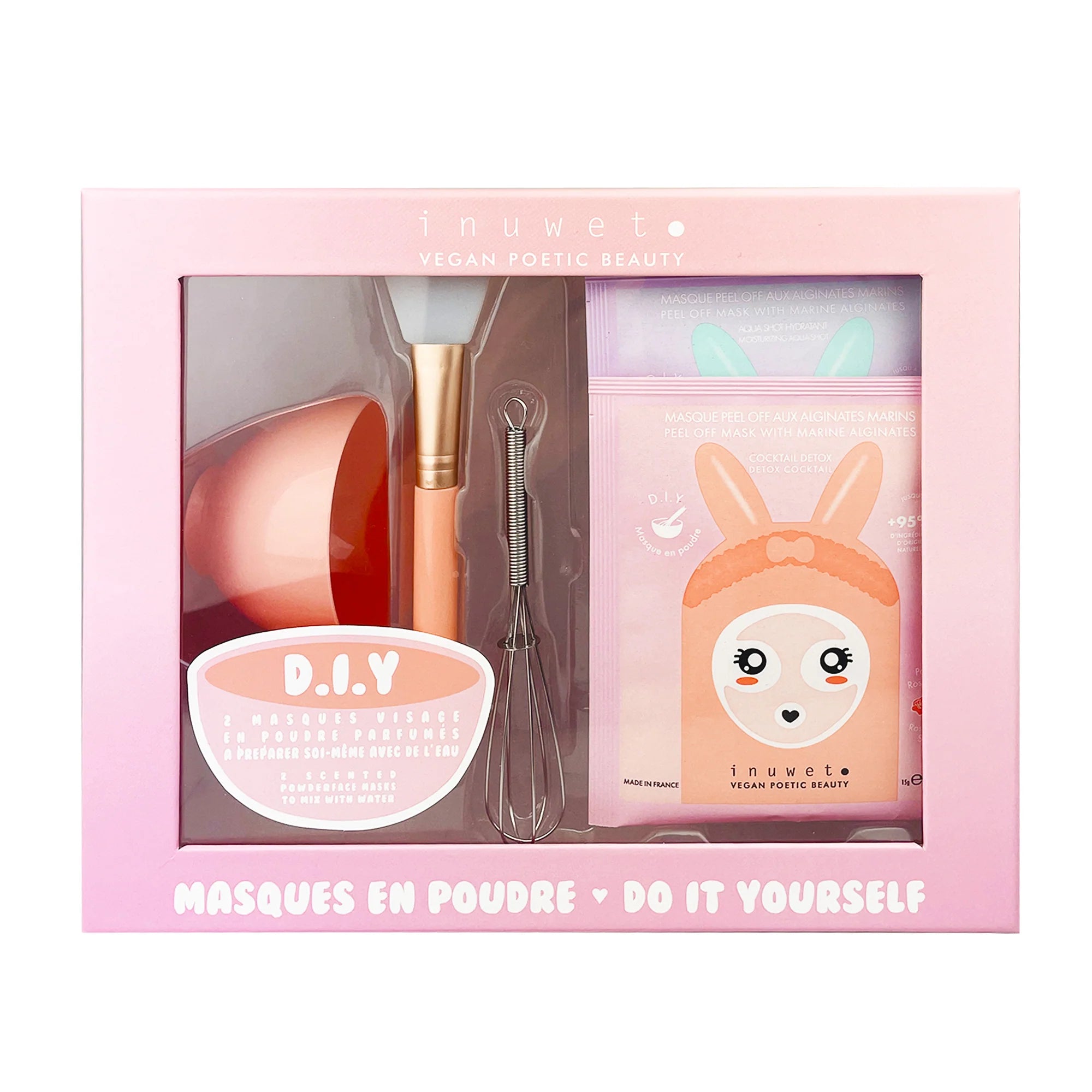 DIY Peel-off Powder Mask Kit - INUWET