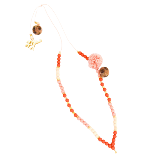 Collier pour petites filles de la marque Feestbeest, personnalisable avec des charms 