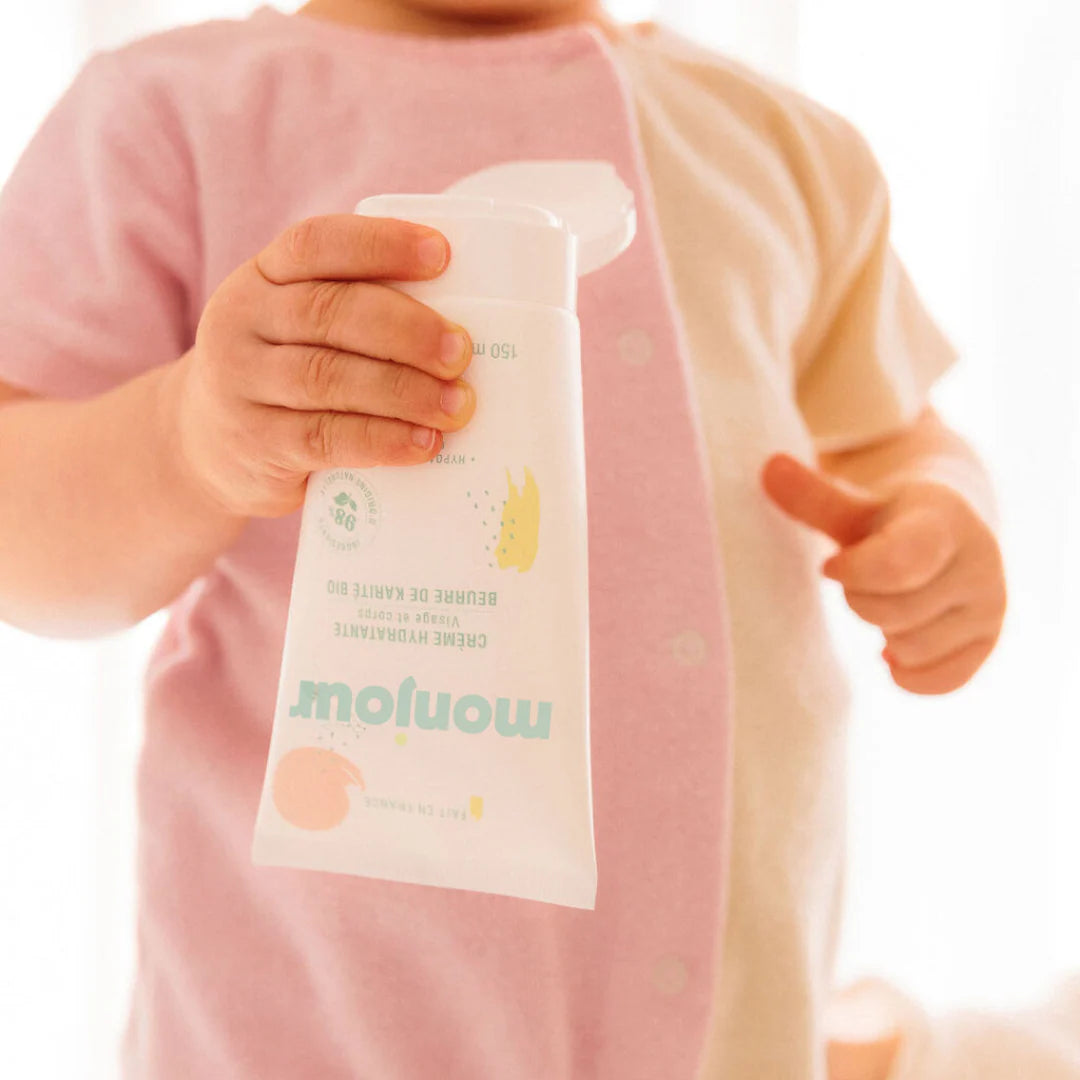 Creme hydratante bebe Monjour 